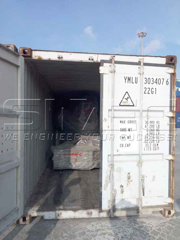 Spare Parts Case in Container
