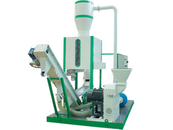 Mobile pellet mill plant