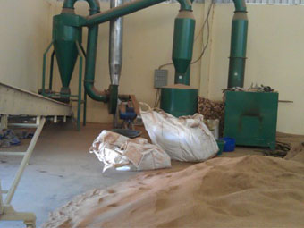 sawdust dryer
