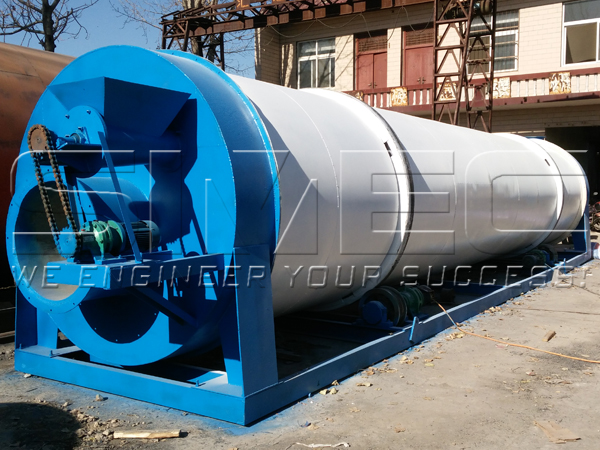 Rotary Dryer Cotten Stalk Stalk Pellet Project