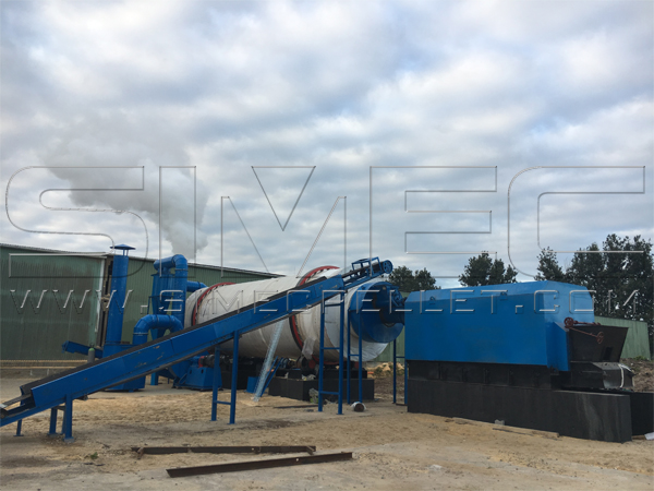 Rotary Dryer For Soft Wood Chips