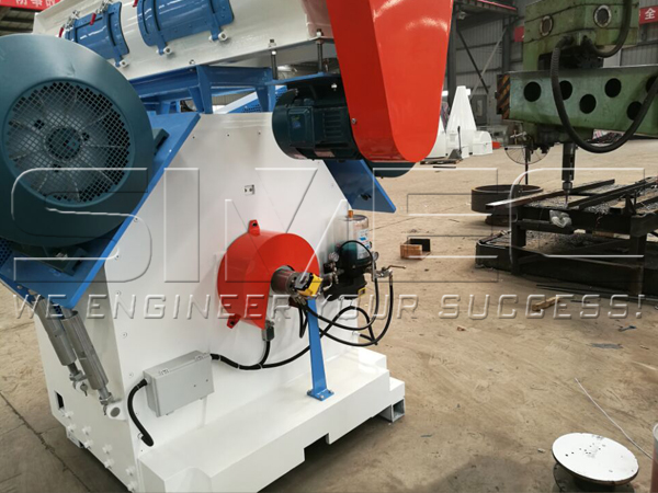 SPM520 Wood Pellet Machine to Surabaya 2017